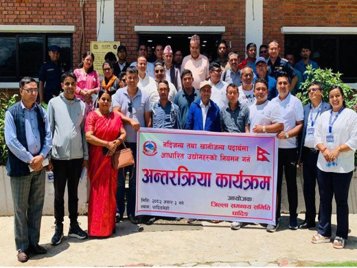 धादिङमा कर तिरेर वातावरण जोगाउने क्रसर र वालुवा उद्योग संचालन गर्न पाइने